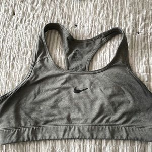Grey Nike Sports Bra